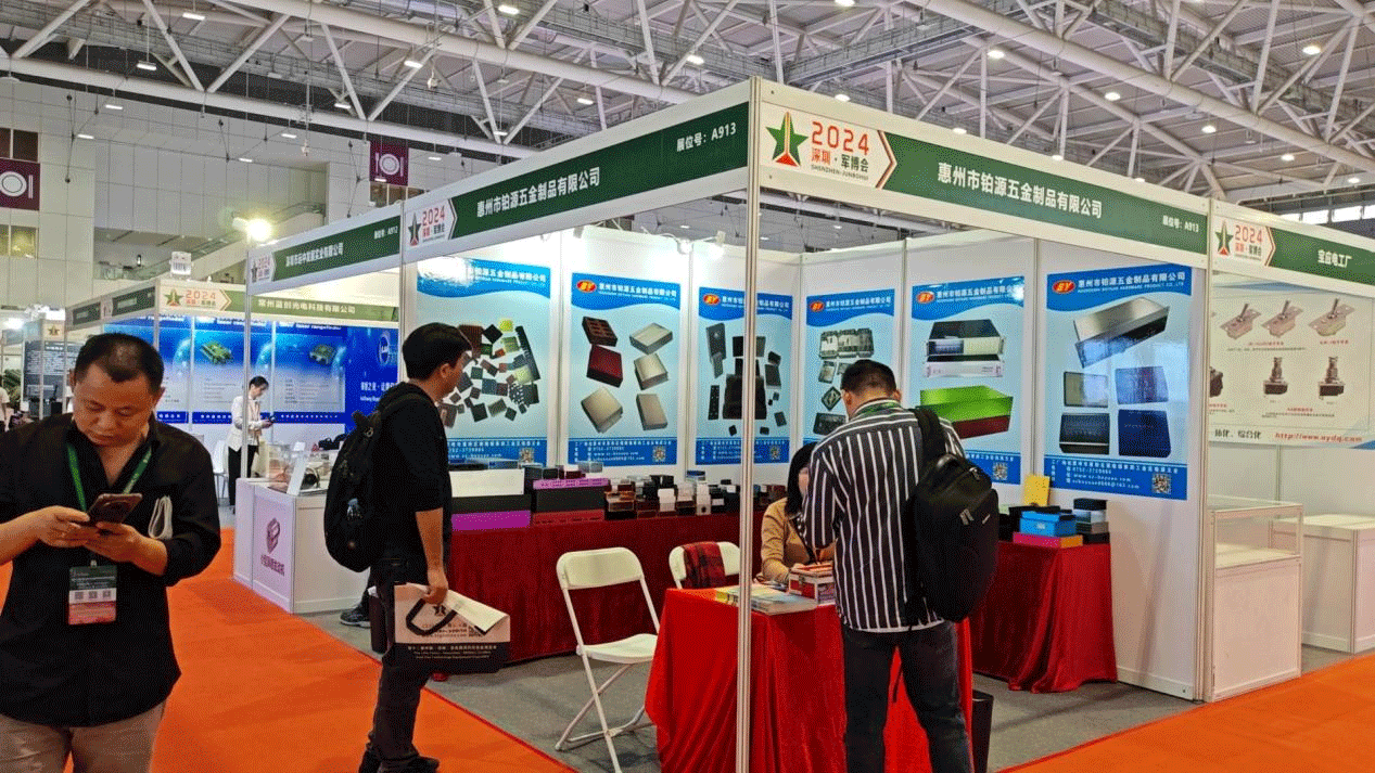 如期而至，鉑源五金在第12屆軍博會(huì)上大放異彩